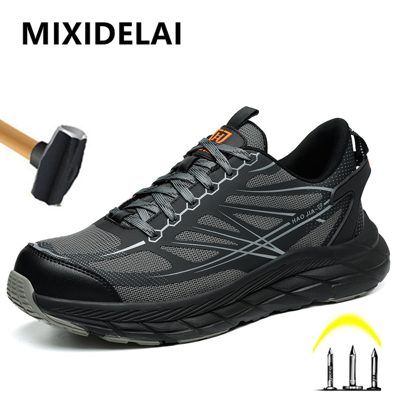 Mens Fashion Show - Fashion Work Sneakers Steel toe shoes