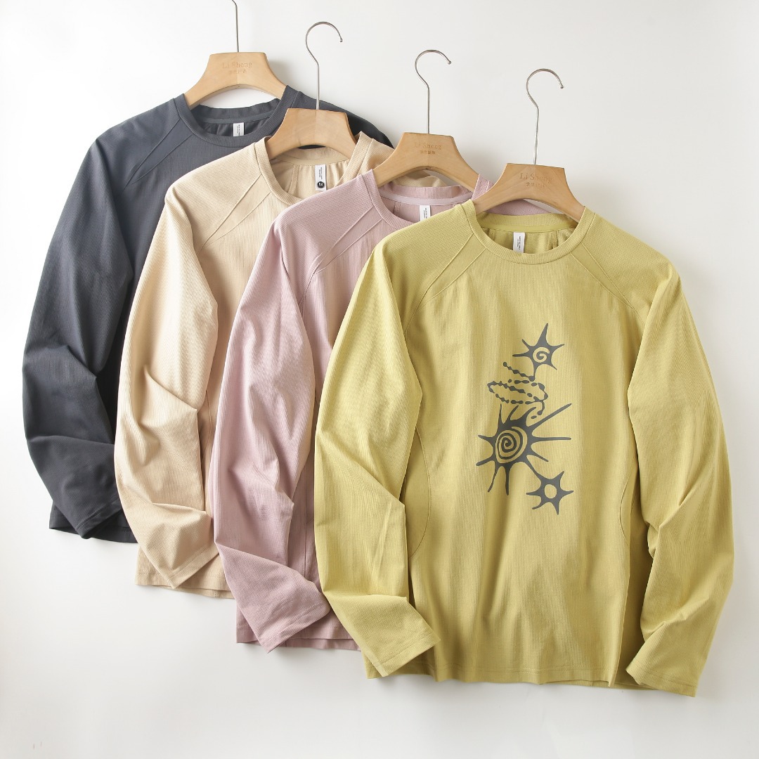 Men'S Fashion For Summer 2026 - Unisex High-Stretch Breathable Long-Sleeve T-Shirt –