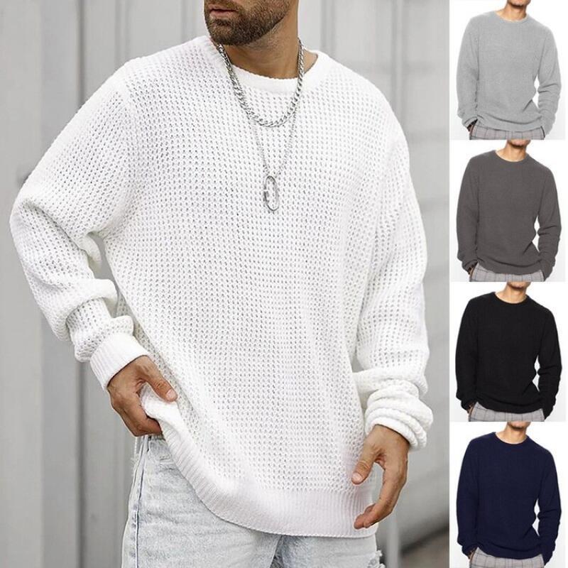 Knitted Cardigan Men - 2026 Men Knitted Sweater Spring Autumn