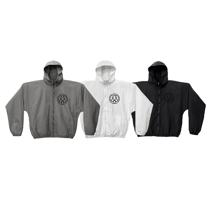 Windbreaker Men Zip - Kanye West Hooded Windbreaker Sun Protection