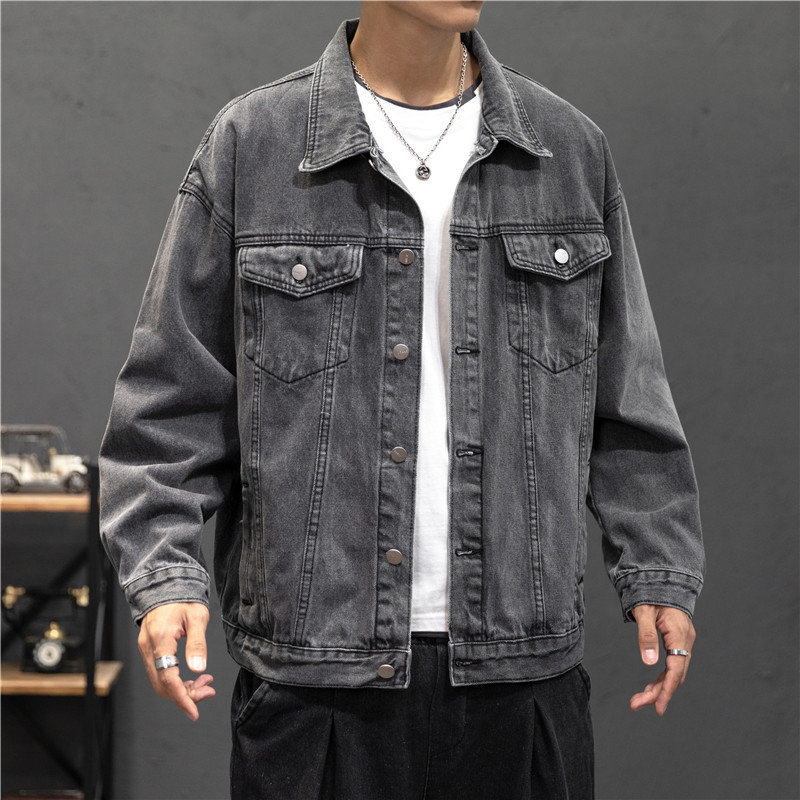 New Denim Jacket Men Vintage J - Men'S Fashion Linen Pants 评论和价格