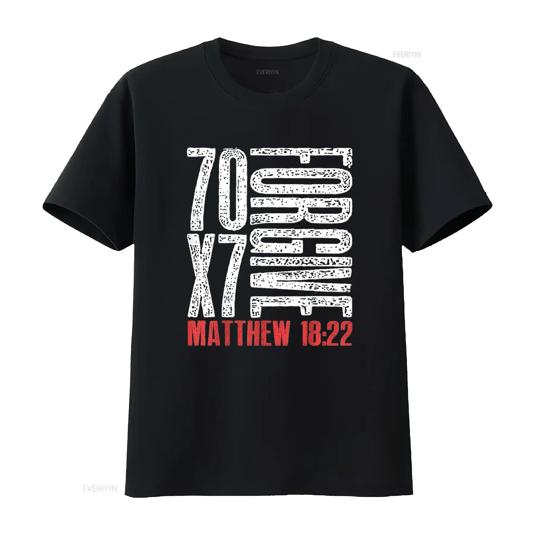 Mens Forgive 70 X 7 Times Seve - Men'S Fashion X 评论和价格