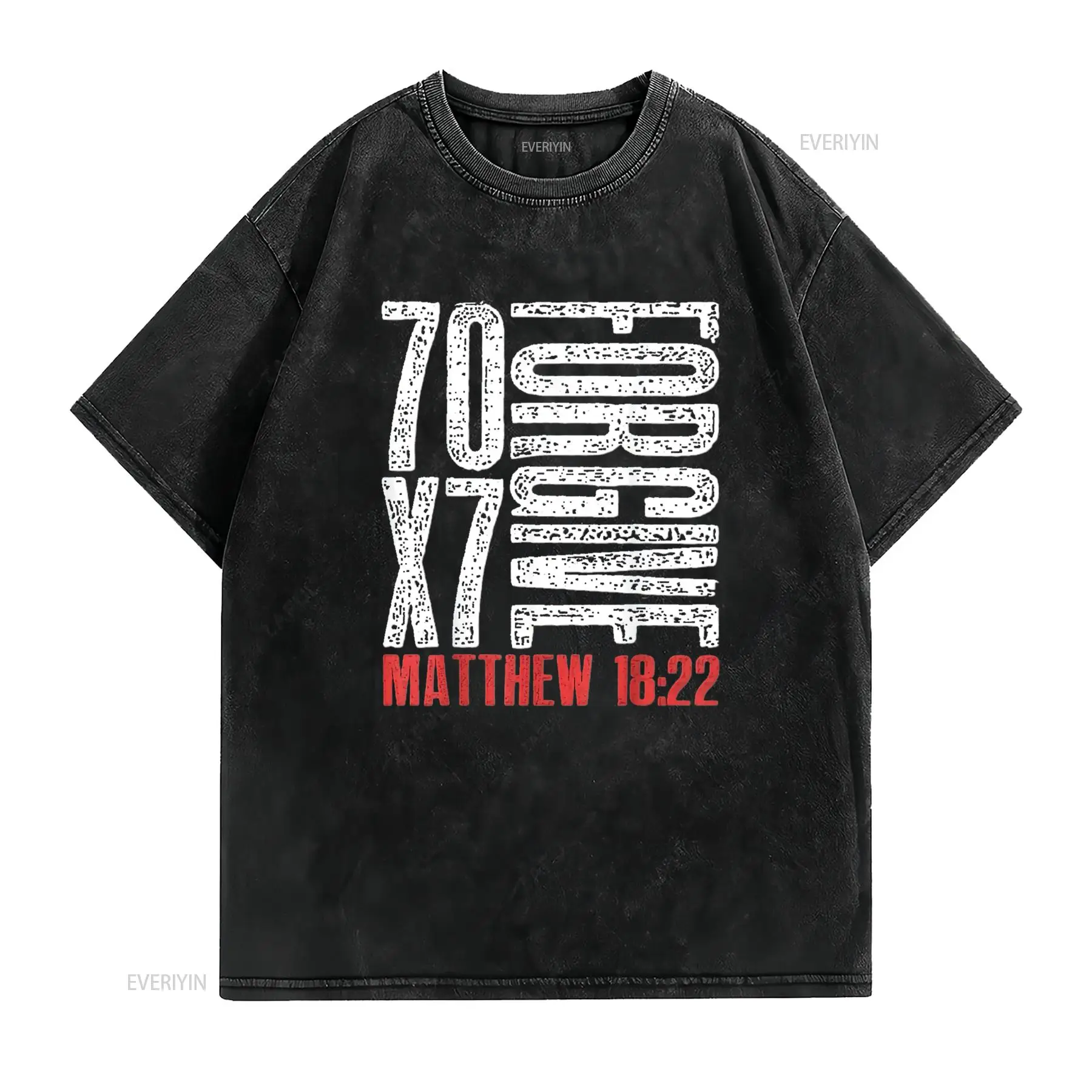 Mens Forgive 70 X 7 Times Seve - Men'S Fashion X 评论和价格