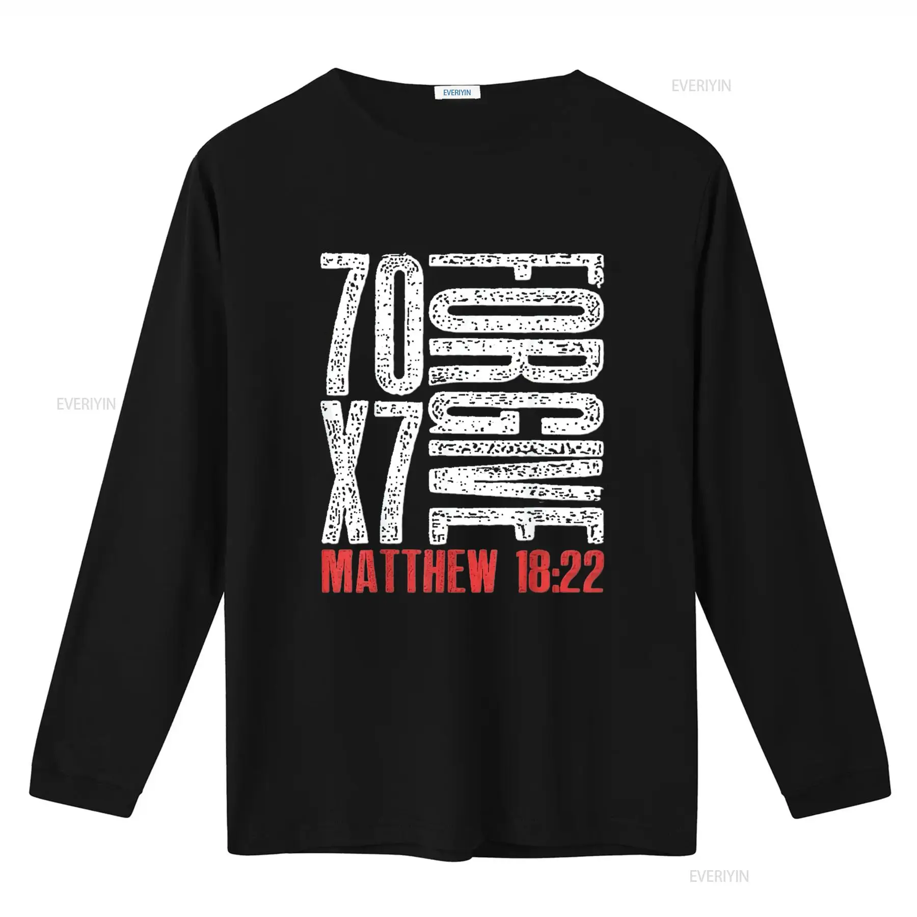 Mens Forgive 70 X 7 Times Seve - Men'S Fashion X 评论和价格