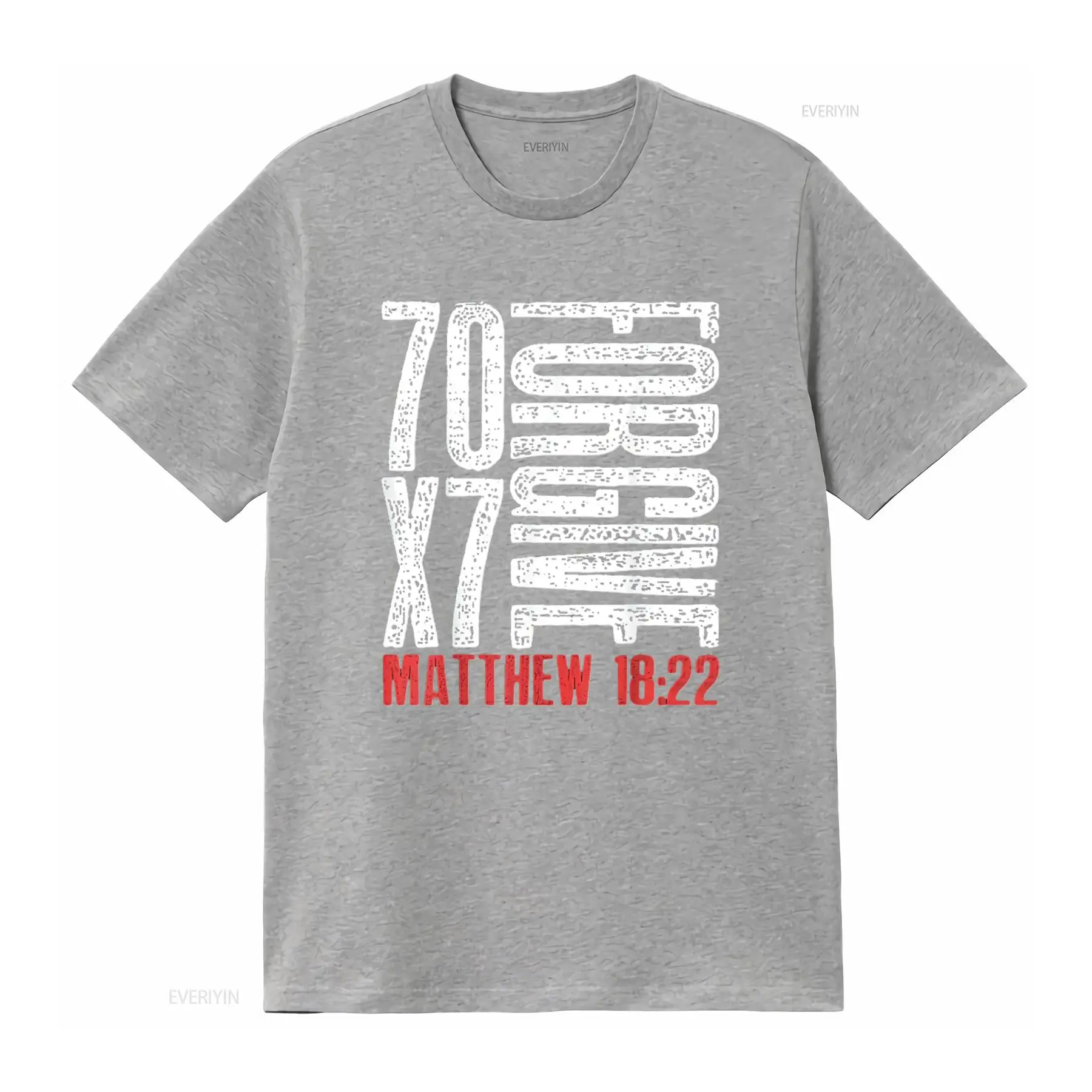 Mens Forgive 70 X 7 Times Seve - Men'S Fashion X 评论和价格