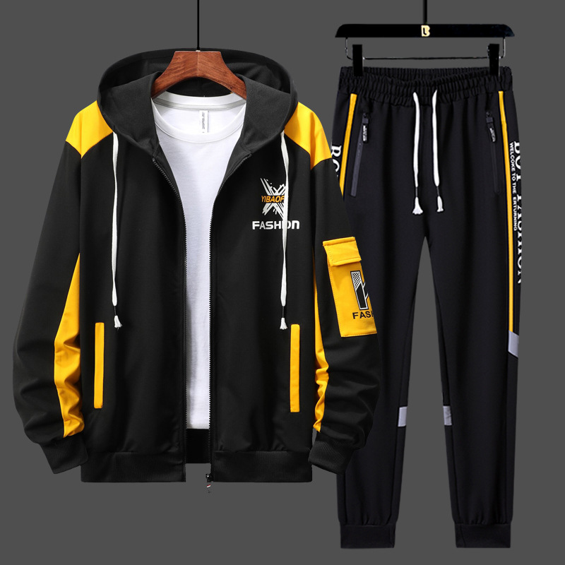 2026 Casual Sports Suit Men Sp - Knitted Cardigan Men 评论和价格