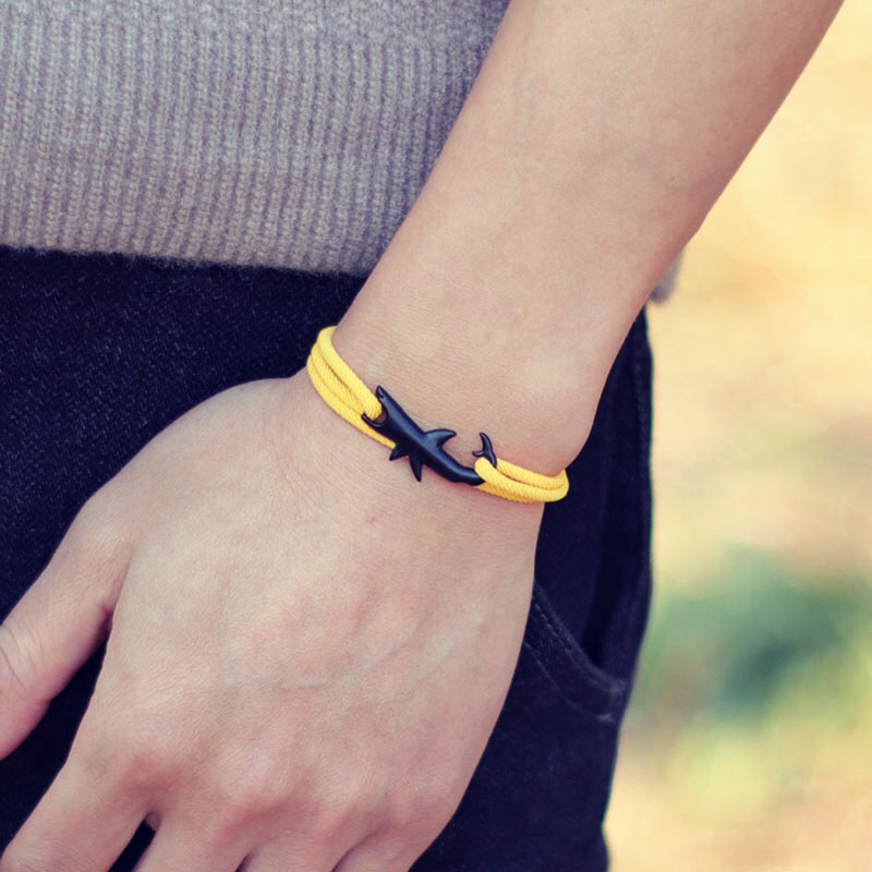 New Nautical Bracelet Men Blac - Milan Men'S Fashion 评论和价格