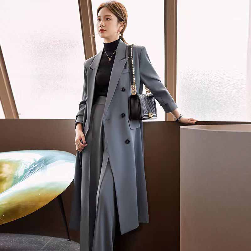 FANAN Elegant Long Trench Coat - Men'S Fashion X 评论和价格
