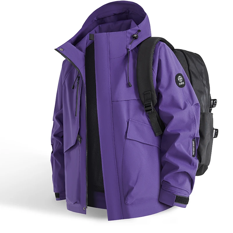 Waterproof Jacket Men Outdoor  - Windbreaker Men Zip 评论和价格