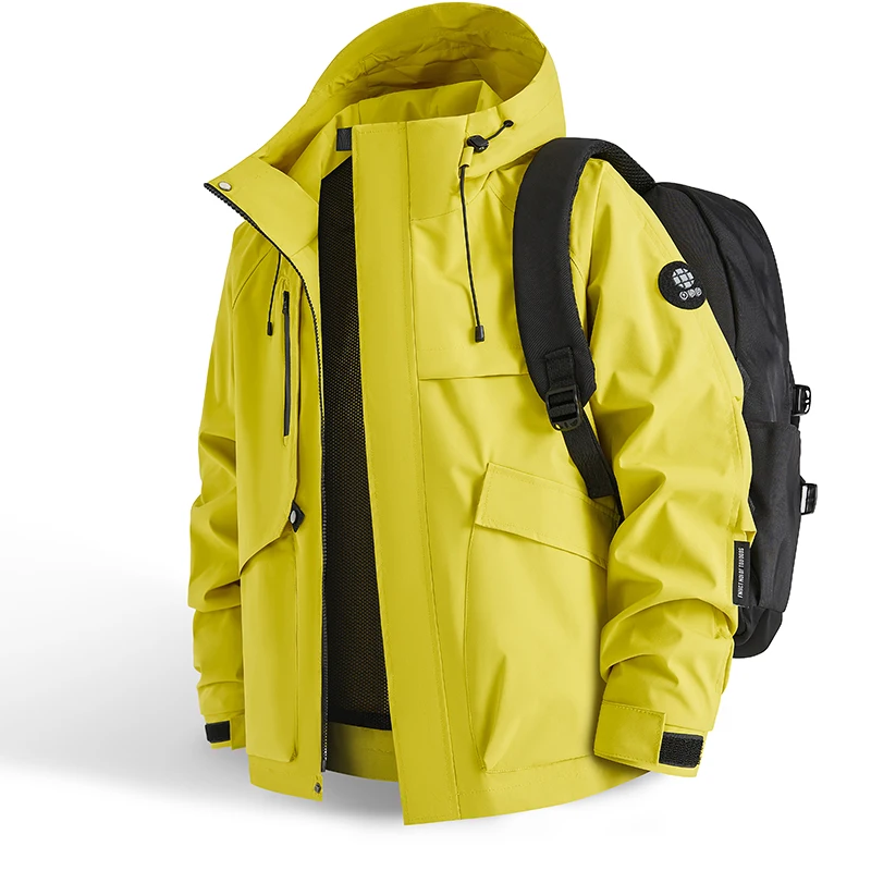 Waterproof Jacket Men Outdoor  - Windbreaker Men Zip 评论和价格