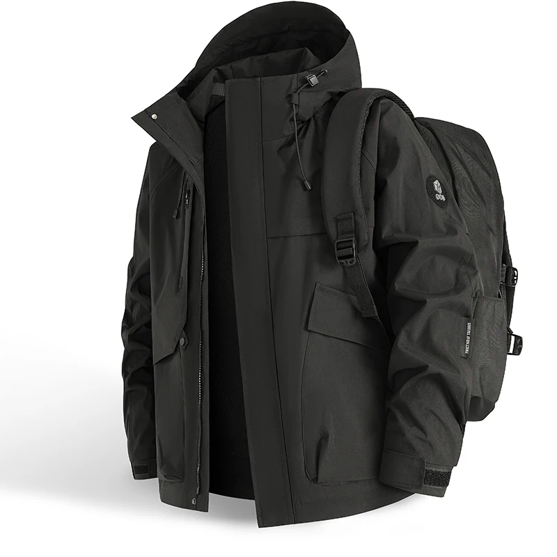 Waterproof Jacket Men Outdoor  - Windbreaker Men Zip 评论和价格
