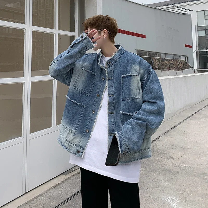 American Retro Hip Pop Raw Edg - Men'S Fashion Linen Pants 评论和价格