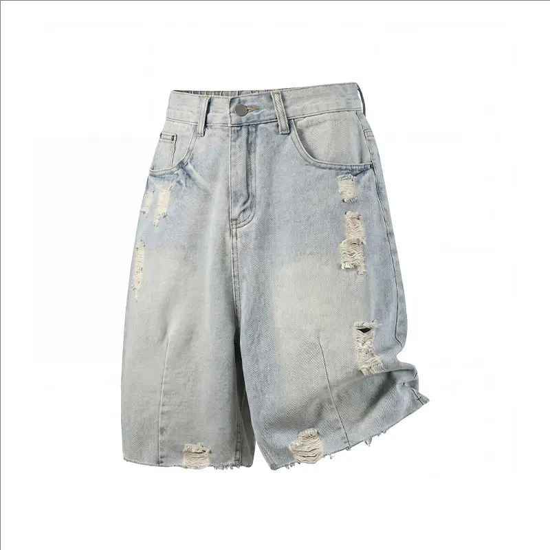 Summer Men's Casual Jeans Shor - Men'S Fashion Jeans 评论和价格