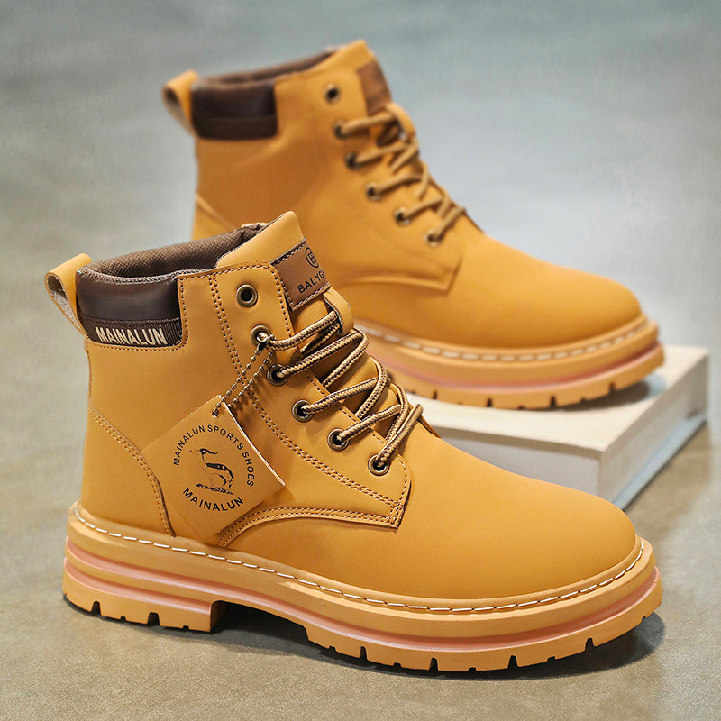 Classic Men High Top Boots Hig - Mens Fashion Show 评论和价格