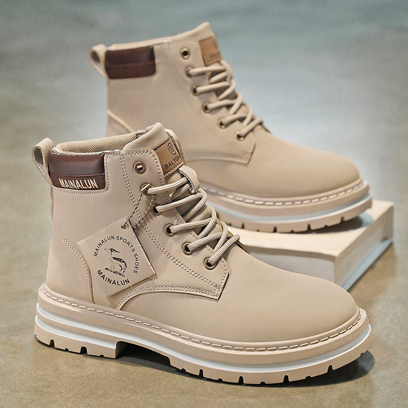 Classic Men High Top Boots Hig - Mens Fashion Show 评论和价格
