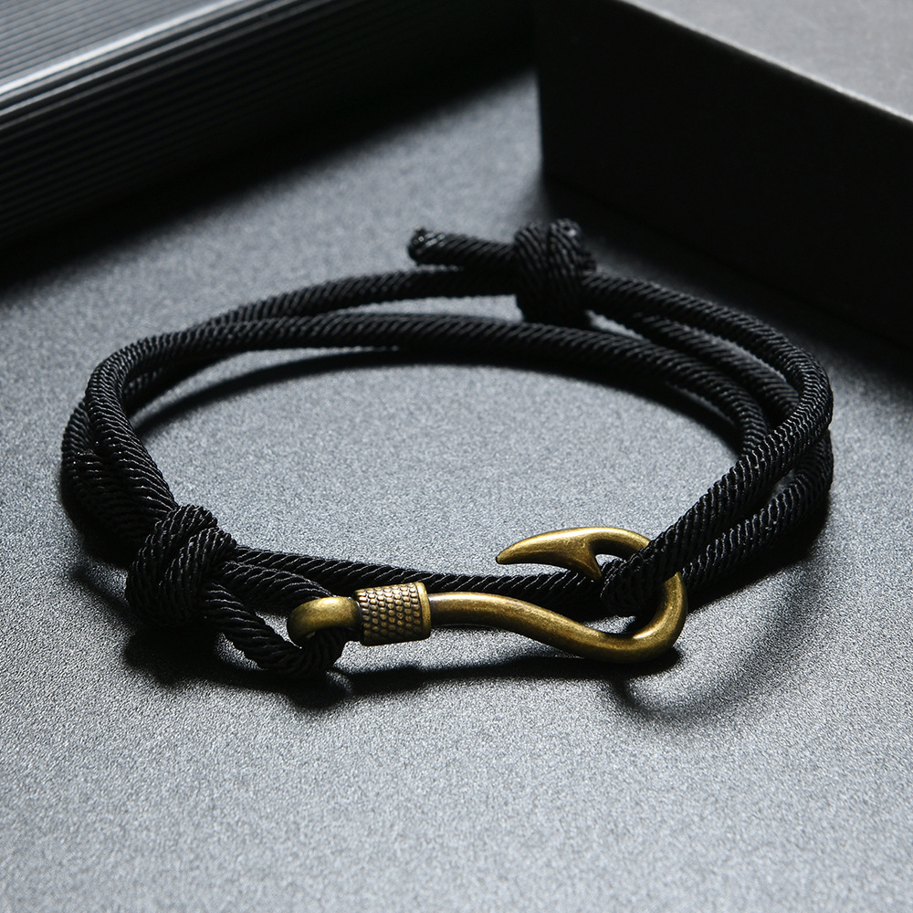 Trendy Charm Fish Hook Anchor  - Milan Men'S Fashion 评论和价格