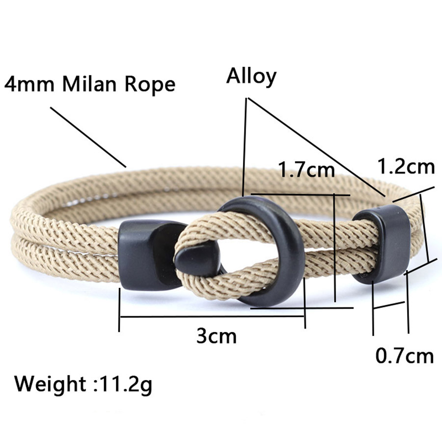 Trendy 2Pcs Beads Cord Bracele - Milan Men'S Fashion 评论和价格
