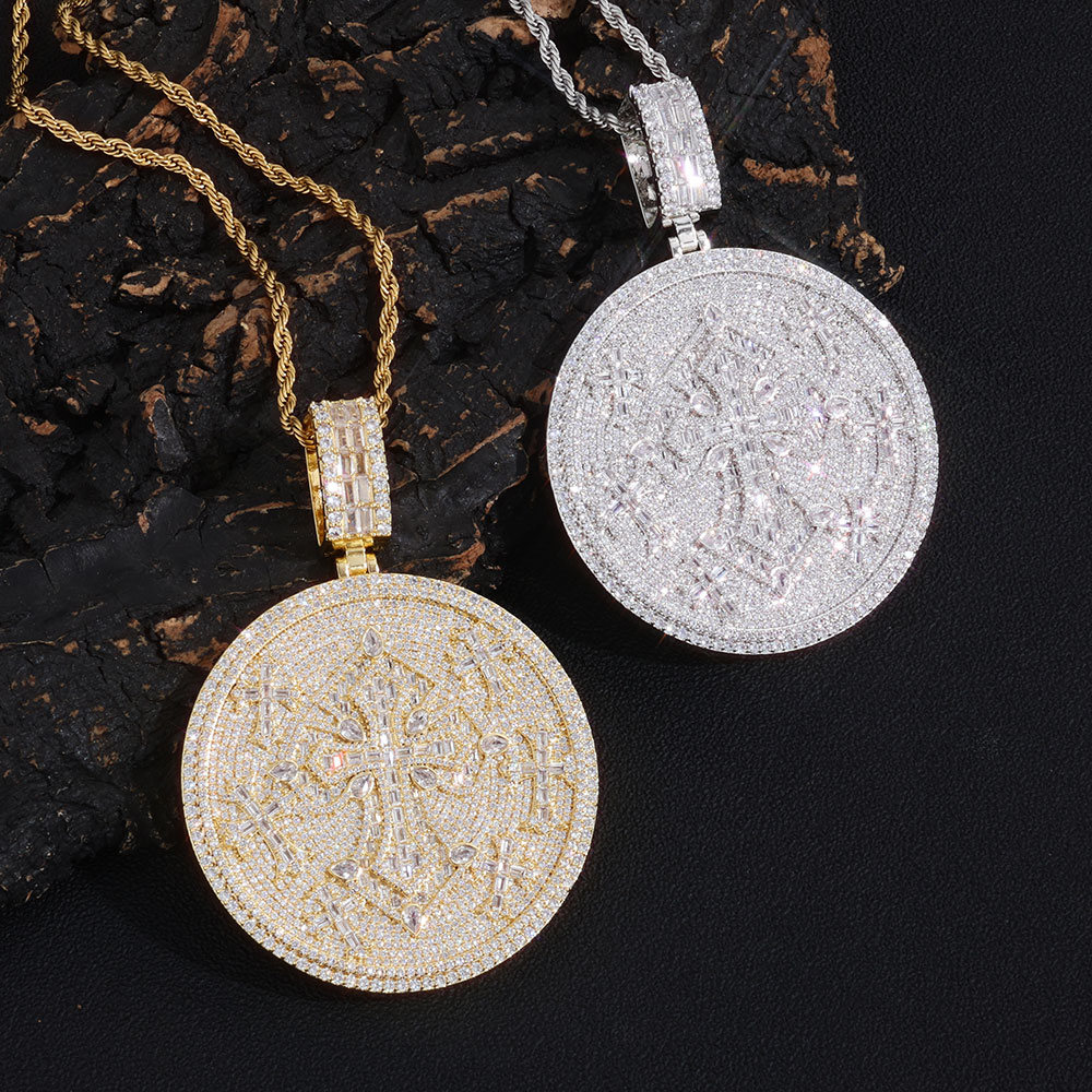 ESKEEM New Iced Out Cross Pend - Mens Fashion Discord 评论和价格
