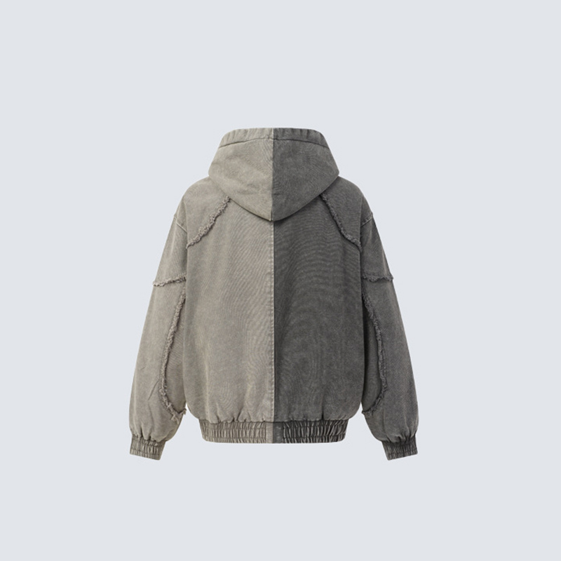 Splicing And Deconstructing Ho - Knitted Cardigan Men 评论和价格