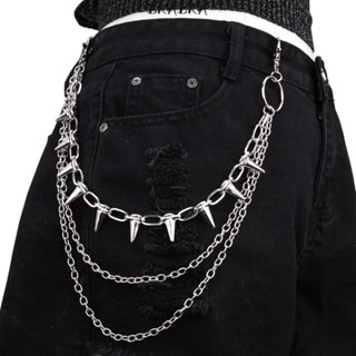 Unisex Hip Hop Punk Rock Metal - Men'S Fashion Linen Pants 评论和价格