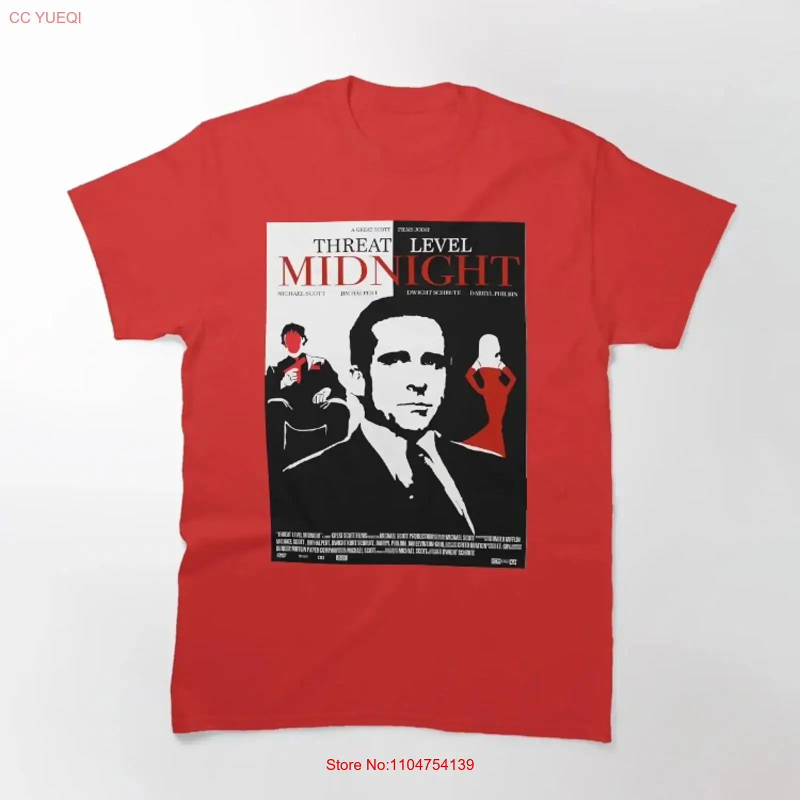The Office Threat Level Midnig - Poster Men Fashion 评论和价格