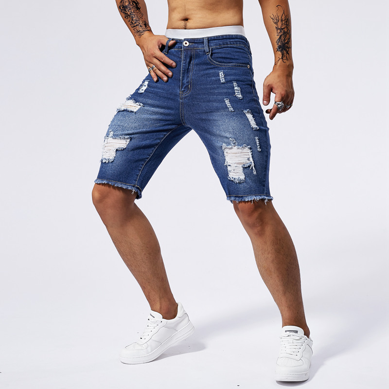 2025 Summer New Men's Ripped D - Mens Fashion Summer 2025 评论和价格