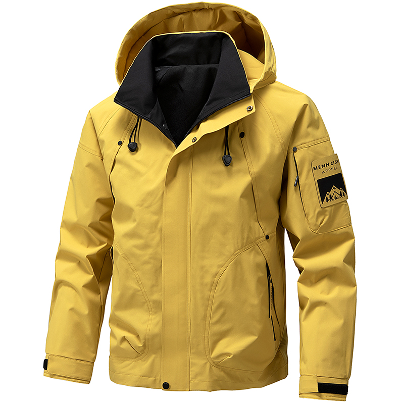 2026 Spring Waterproof Hooded  - Windbreaker Men Zip 评论和价格