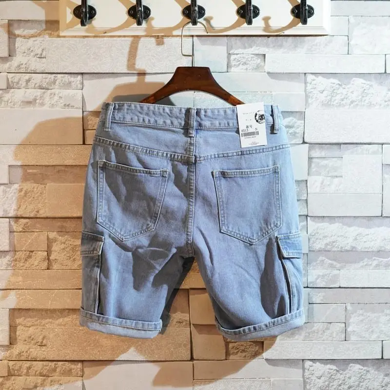 Loose Straight Short Jeans Pan - Men'S Fashion Jeans 评论和价格