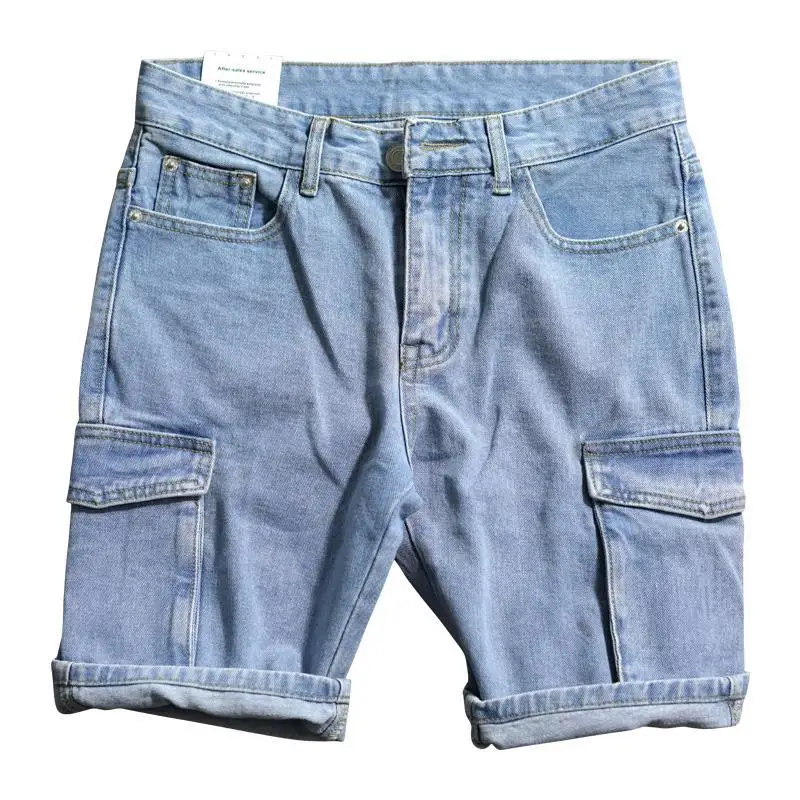 Loose Straight Short Jeans Pan - Men'S Fashion Jeans 评论和价格