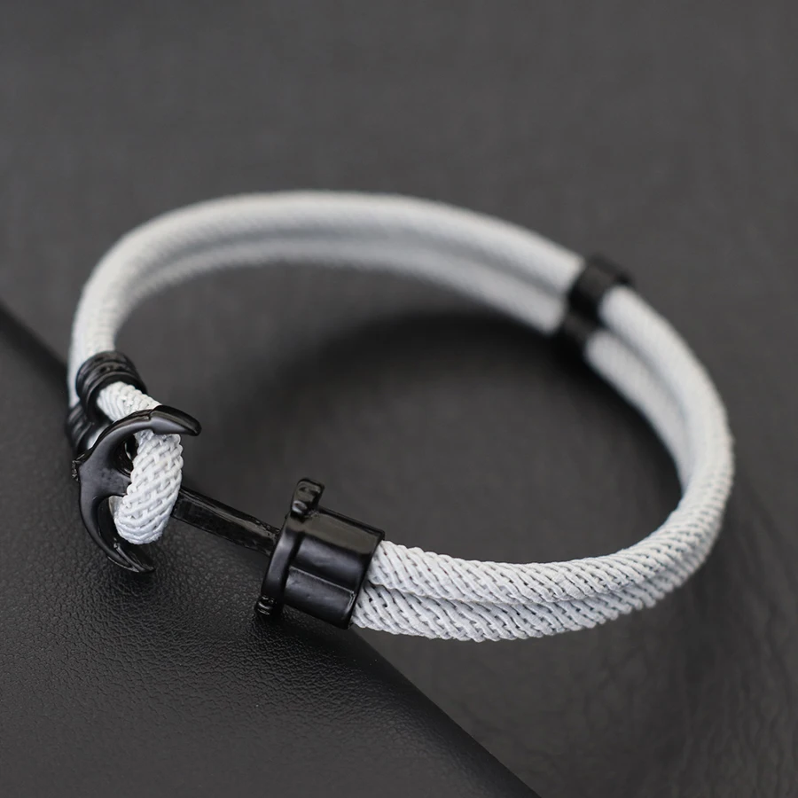 Trendy Men Bracelet Anchor Bil - Milan Men'S Fashion 评论和价格