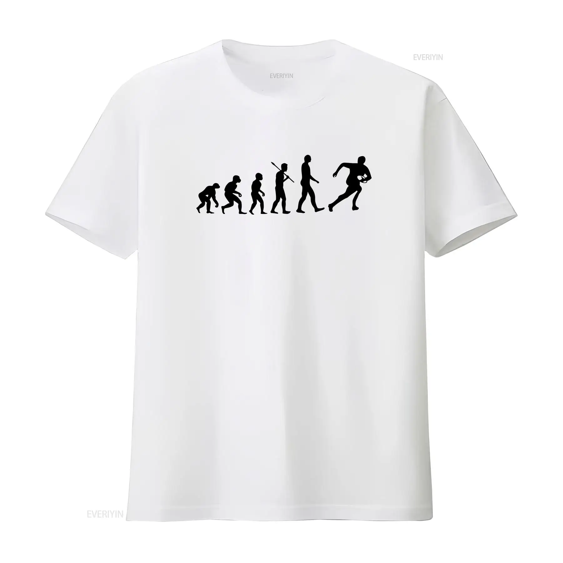 Evolution Of Rugby Adults T Sh - Men'S Fashion Evolution 评论和价格