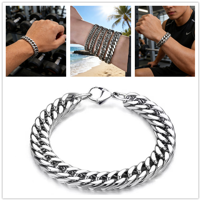 4/6/8/10/12mm Stainless Steel  - Men'S Fashion Over The Years 评论和价格