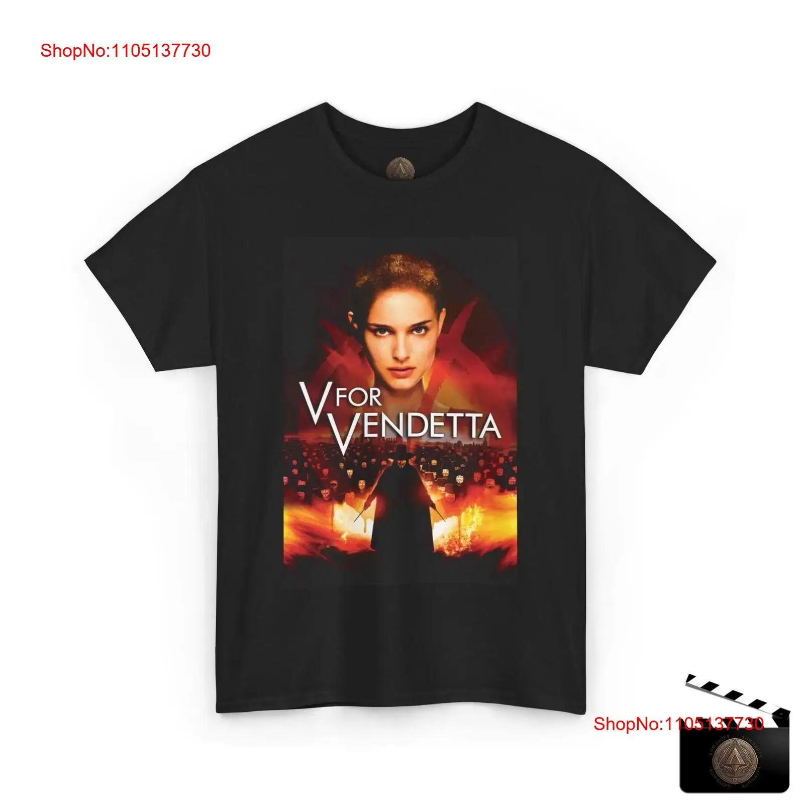 V For Vendetta Movie Poster T  - Poster Men Fashion 评论和价格