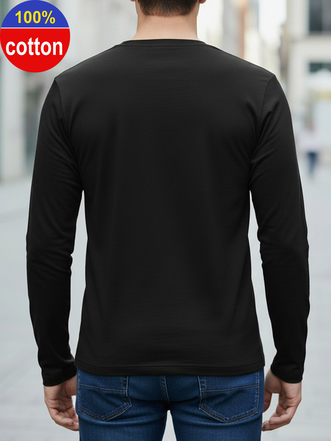 100% Pure Cotton Men's Long Sl - Men'S Fashion For Summer 2026 评论和价格