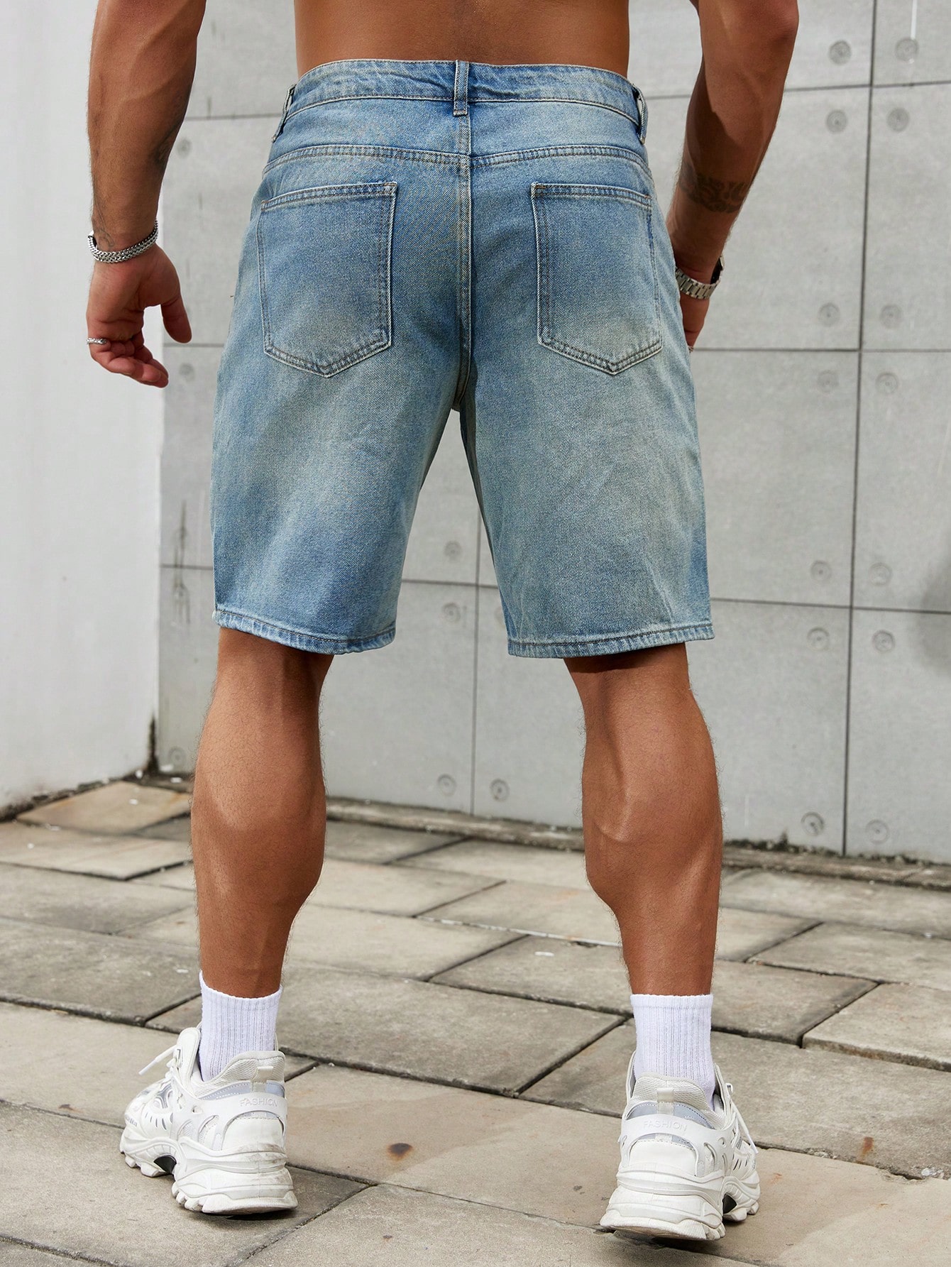 New Fashion Mens Ripped Short  - Men'S Fashion Jeans 评论和价格