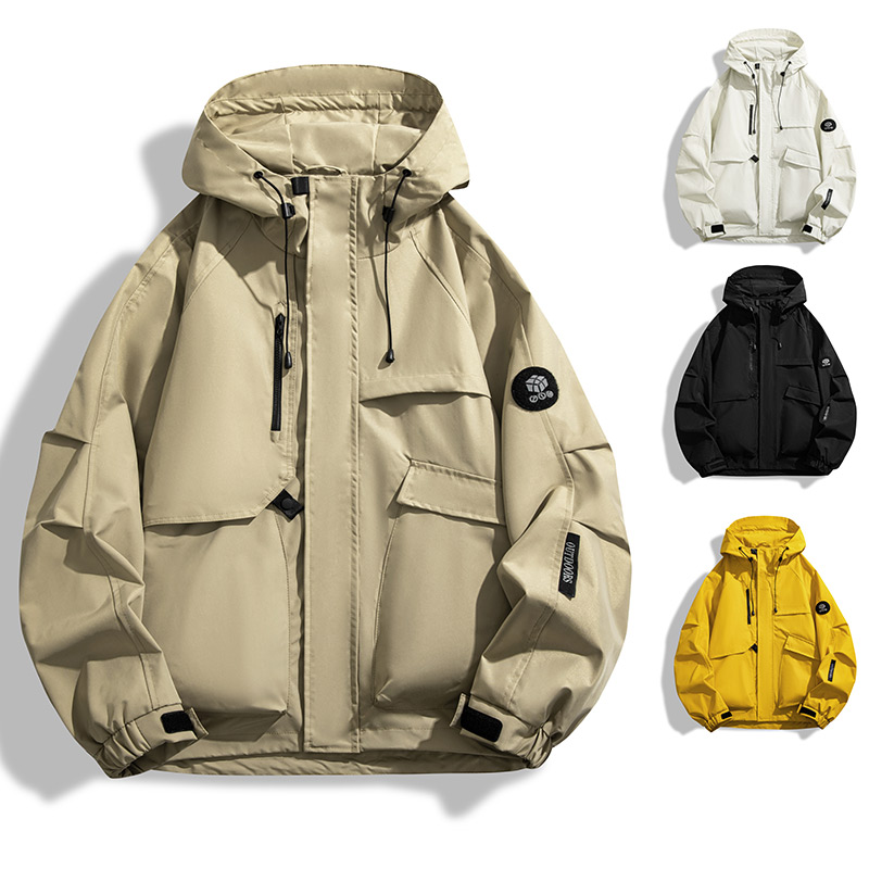 Waterproof Jacket Men Outdoor  - Windbreaker Men Zip 评论和价格