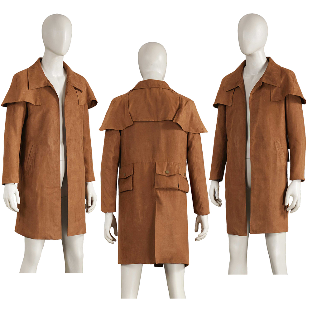 Desert Ranger Anime Cosplay Tr - Trench Coat Men 评论和价格