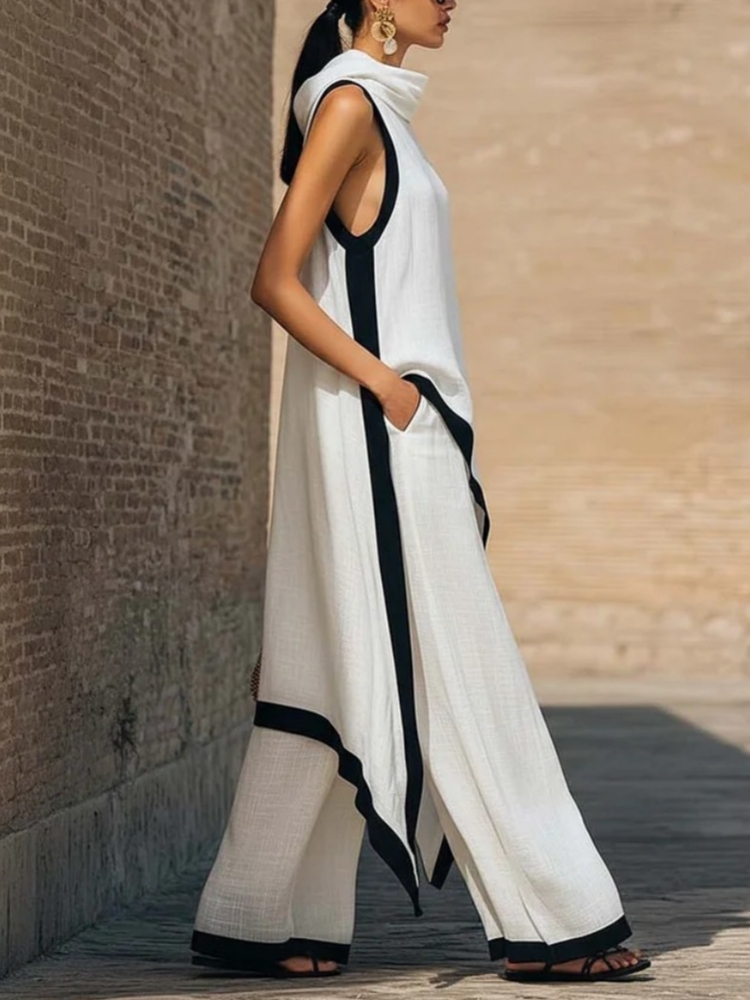 Women's linen Contrast Color S - Men'S Fashion Linen Pants 评论和价格