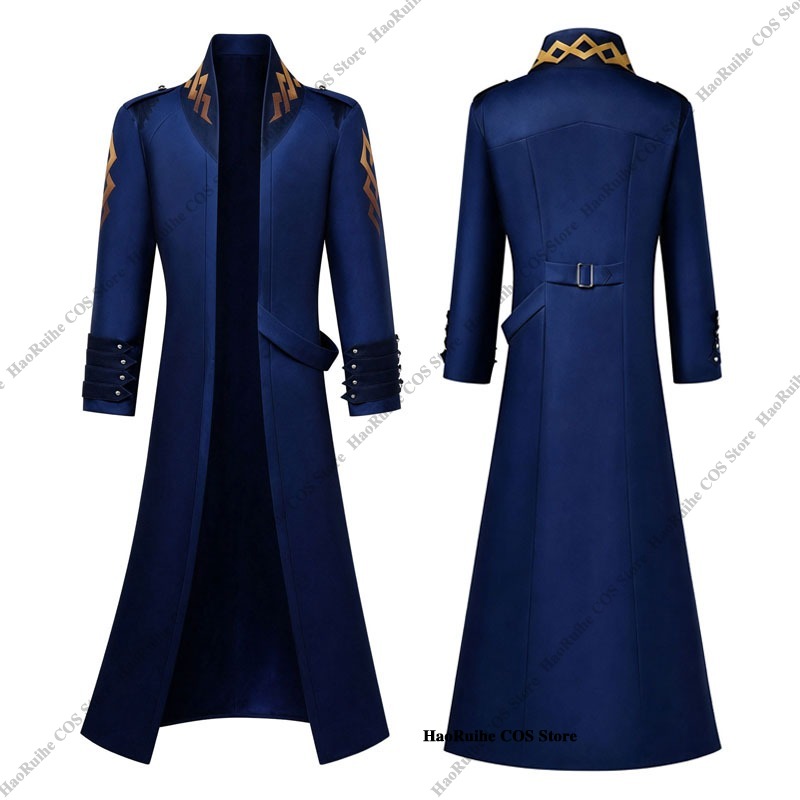 Hot Devil May Cry 5 Dante Verg - Trench Coat Men 评论和价格