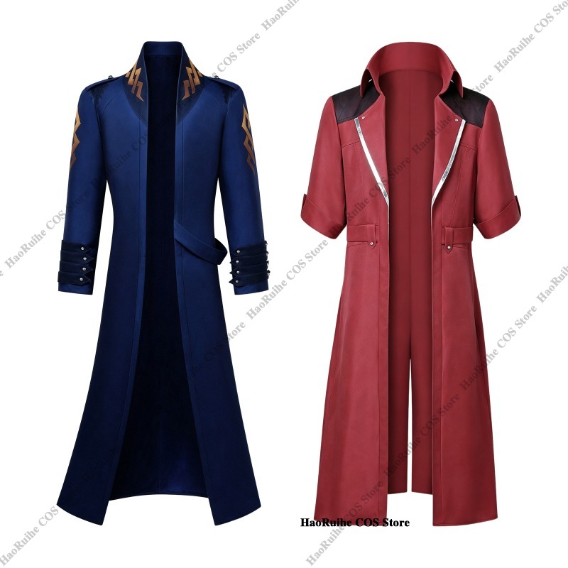 Hot Devil May Cry 5 Dante Verg - Trench Coat Men 评论和价格