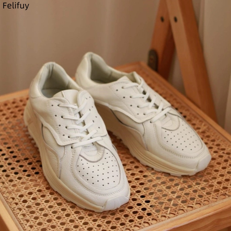 Round-toe Lace-up Casual White - Mens Fashion Show 评论和价格