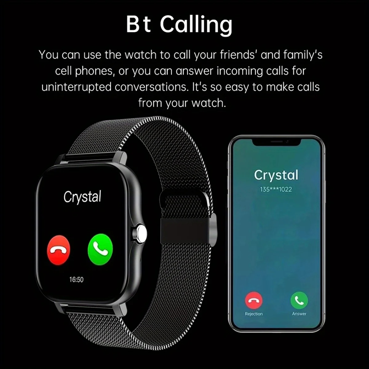Smart Watch For Android IOS Wa - Mens Fashion World 评论和价格
