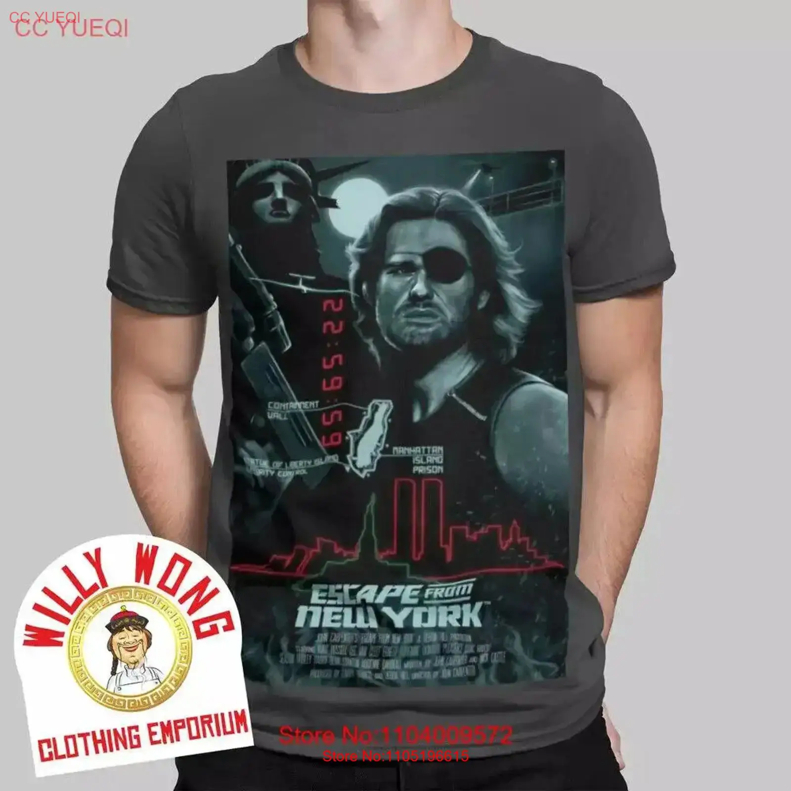 Escape From New York T Shirt R - Poster Men Fashion 评论和价格
