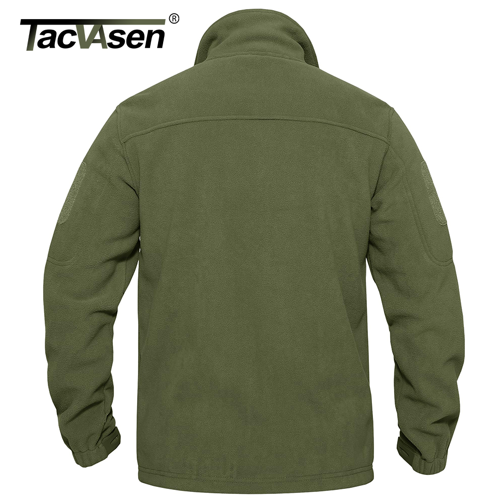 TACVASEN Men's Fleece Jacket S - Windbreaker Men Zip 评论和价格