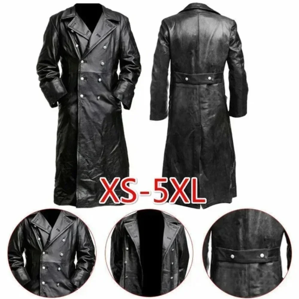 Men’s Full-Length Long Trench  - Trench Coat Men 评论和价格
