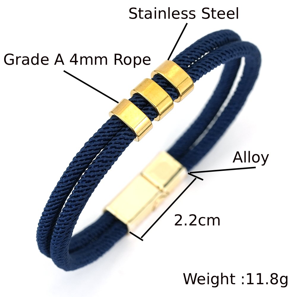 Unique Men Bracelet With Grade - Milan Men'S Fashion 评论和价格