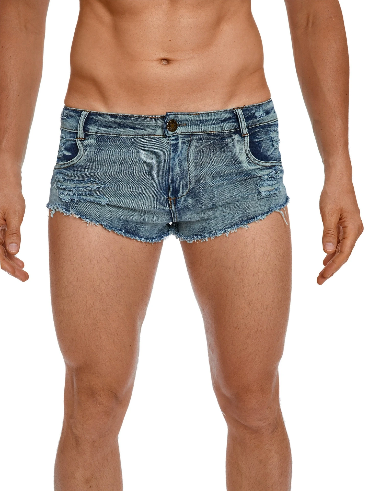 Men's Low Waist Jeans Shorts F - Men'S Fashion Linen Pants 评论和价格