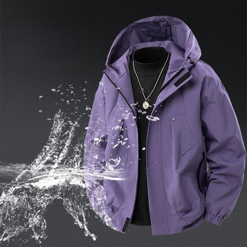 Unisex Waterproof Tactical Jac - Windbreaker Men Zip 评论和价格