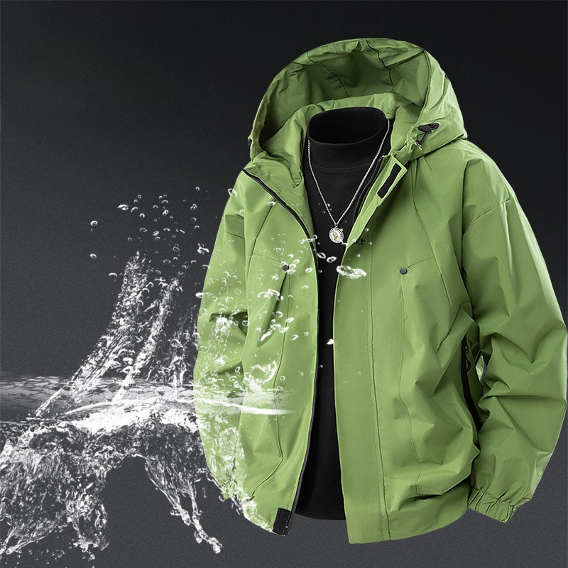 Unisex Waterproof Tactical Jac - Windbreaker Men Zip 评论和价格