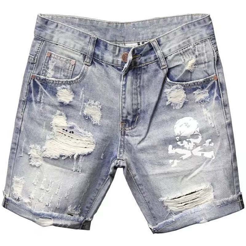 Summer Men's Worn Bead Hole Be - Men'S Fashion Linen Pants 评论和价格